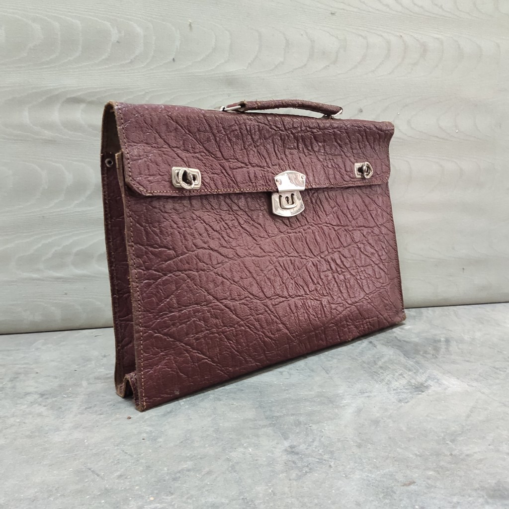 ventiquattrore vintage pelle donna